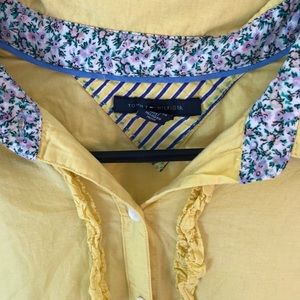 Yellow Tommy Hilfiger Button Down
